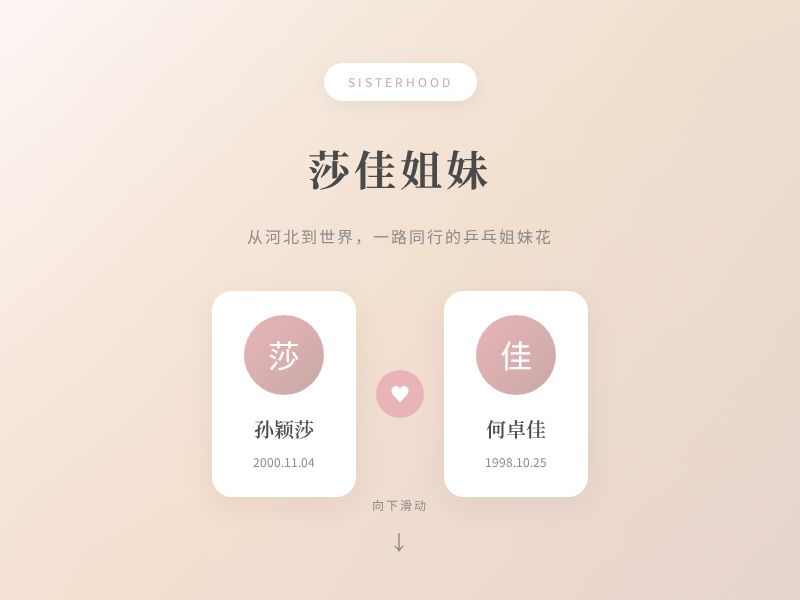 莎佳姐妹 | 从河北到世界的乒乓情谊