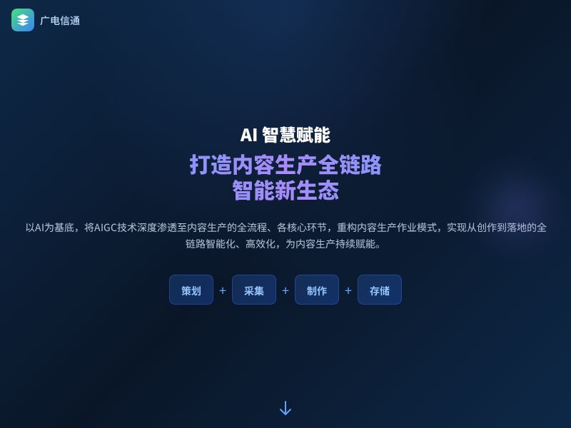 AI智慧赋能 - 打造内容生产全链路智能新生态