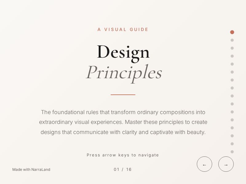 Design Principles — A Visual Guide