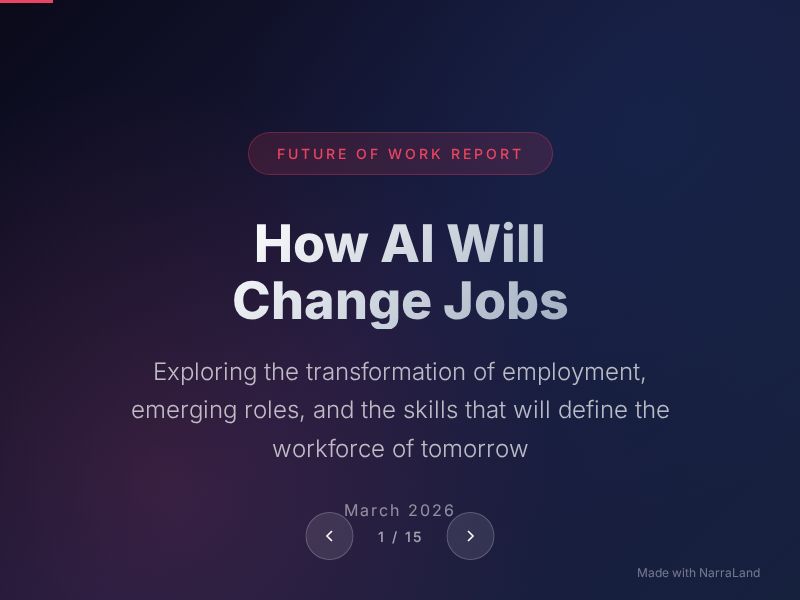 How AI Will Change Jobs
